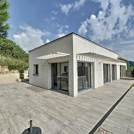 D'architecte Moderne Semesterbostad Chazeaux (Ardeche)